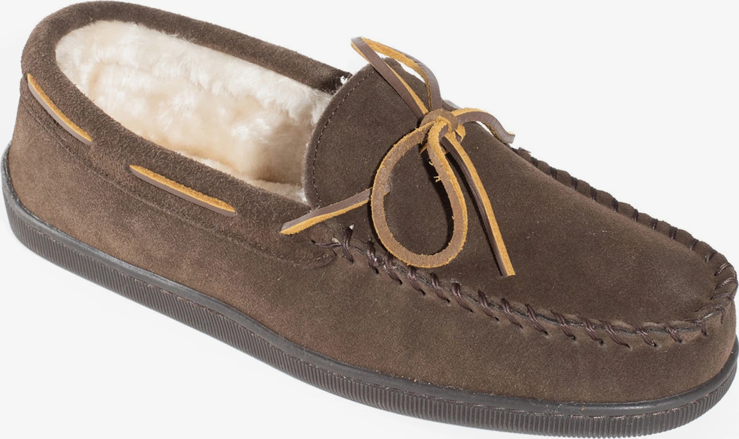 Minnetonka Lage Schoenen Mocassins Pileline Heren Chocoladebruin 6 Minnetonka Lage Schoenen Mocassins Pileline Heren Chocoladebruin - Afbeelding 4